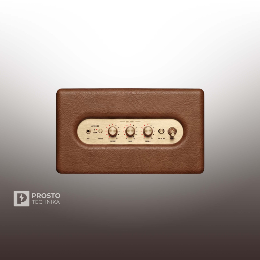 Портативная акустика Marshall Acton III Brown